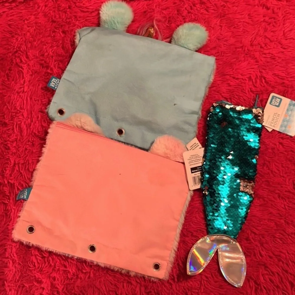 Pencil Cases (3 Piece Lot!)